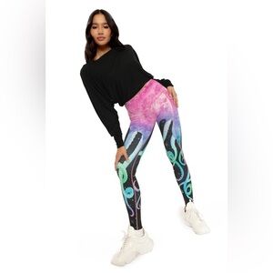 Blackmilk Space Tentacles Ninja Pants